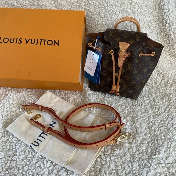 Louis Vuitton montsouris backpack BB - Picture 1 of 17